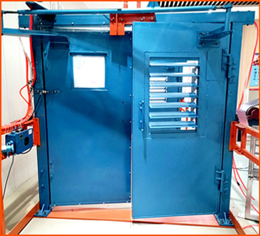 SWM型煤矿用风动无压风门