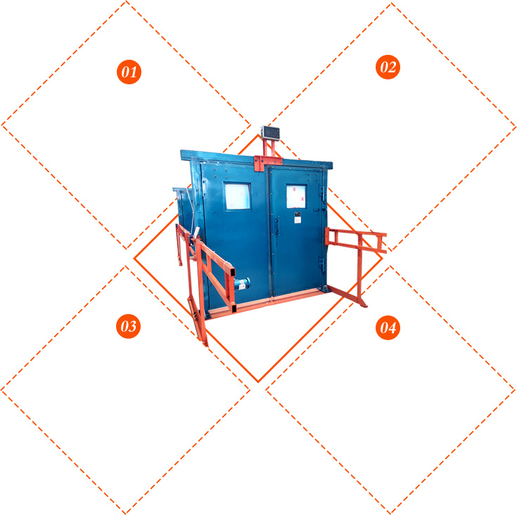 SWM型煤矿用风动无压风门