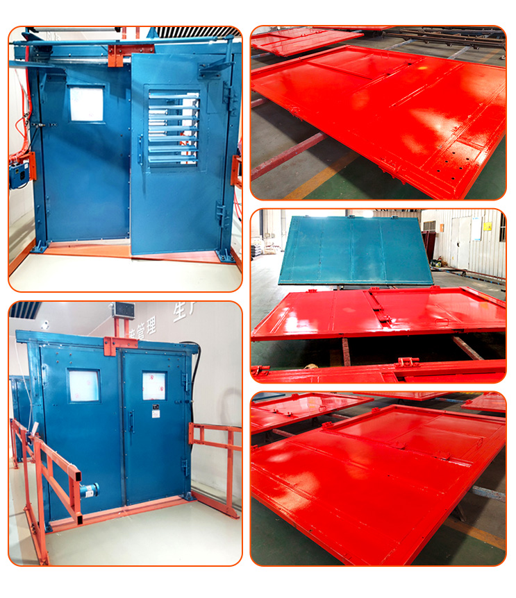 SWM型煤矿用风动无压风门