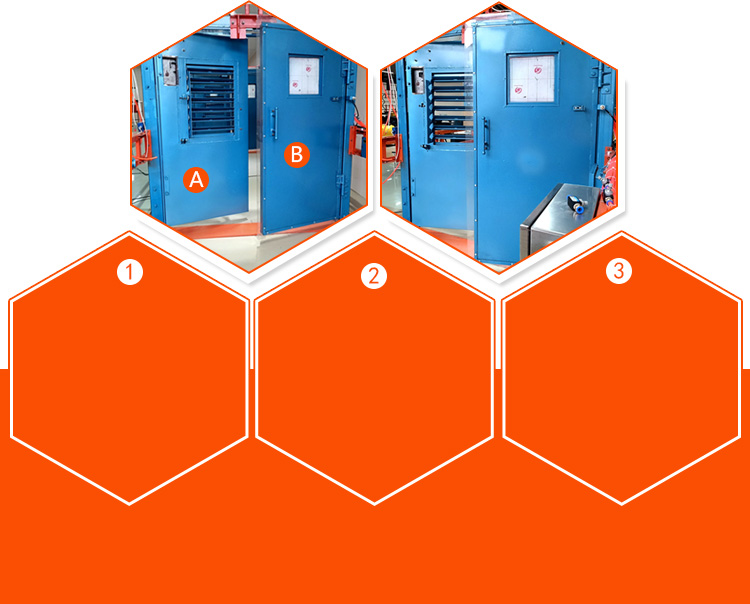 SWM型煤矿用风动无压风门