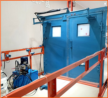 SWM型煤矿用风动无压风门