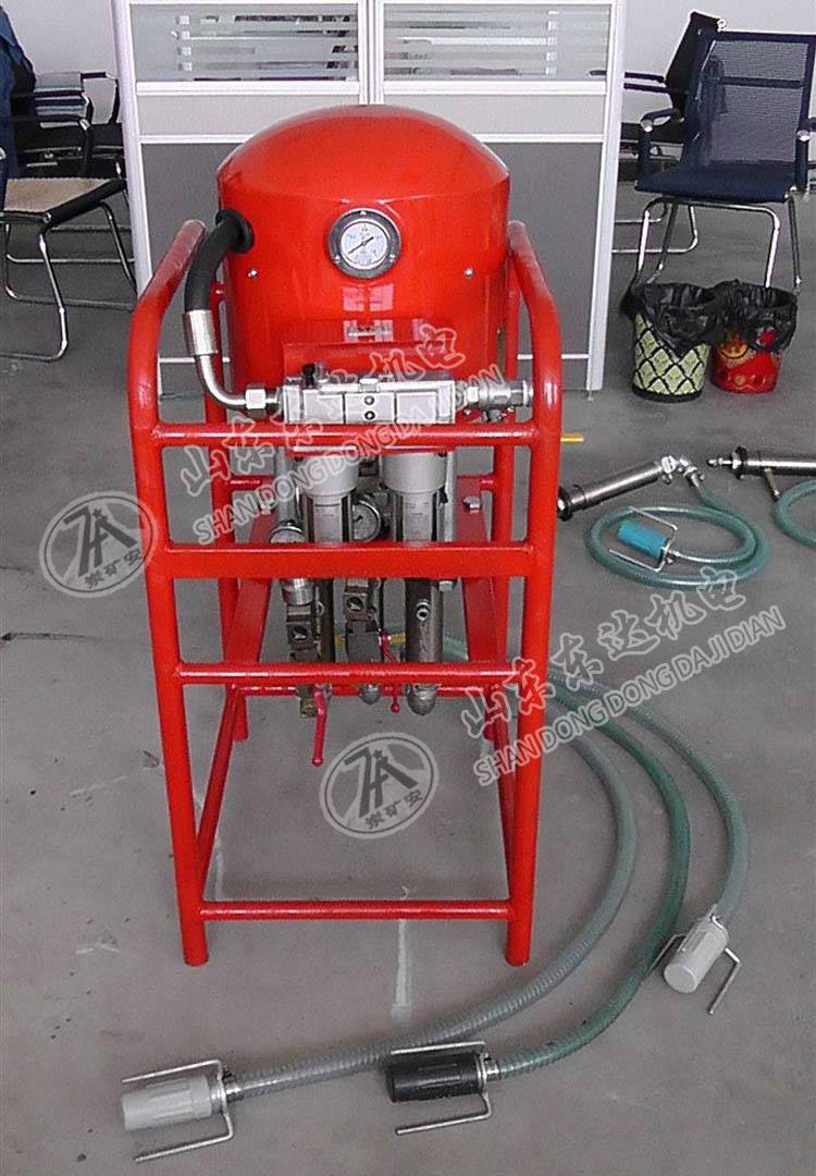 矿用气动双液注浆泵